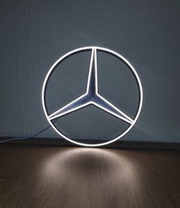 Mercedes Benz Stern - LKW Rückwandschild