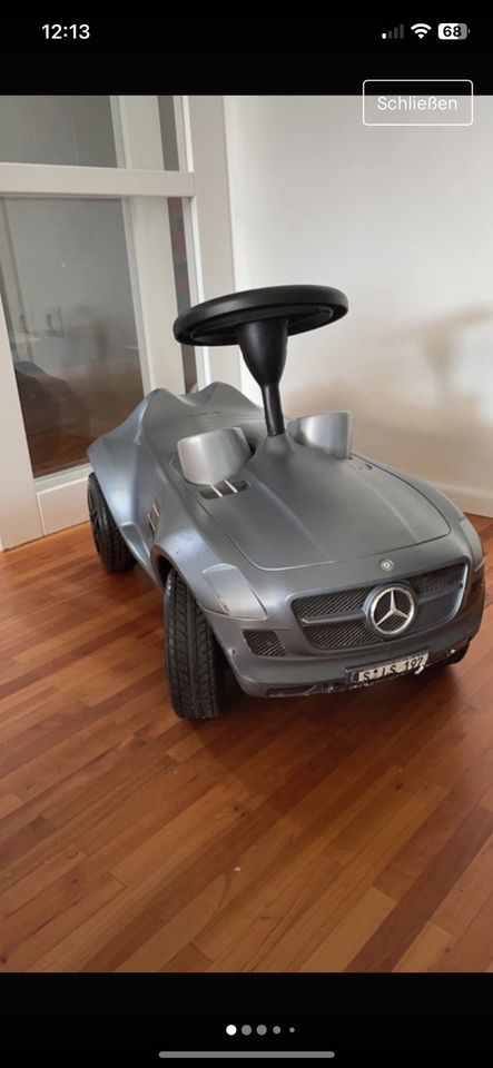 Mercedes‘ Bobbycar in Eichstegen