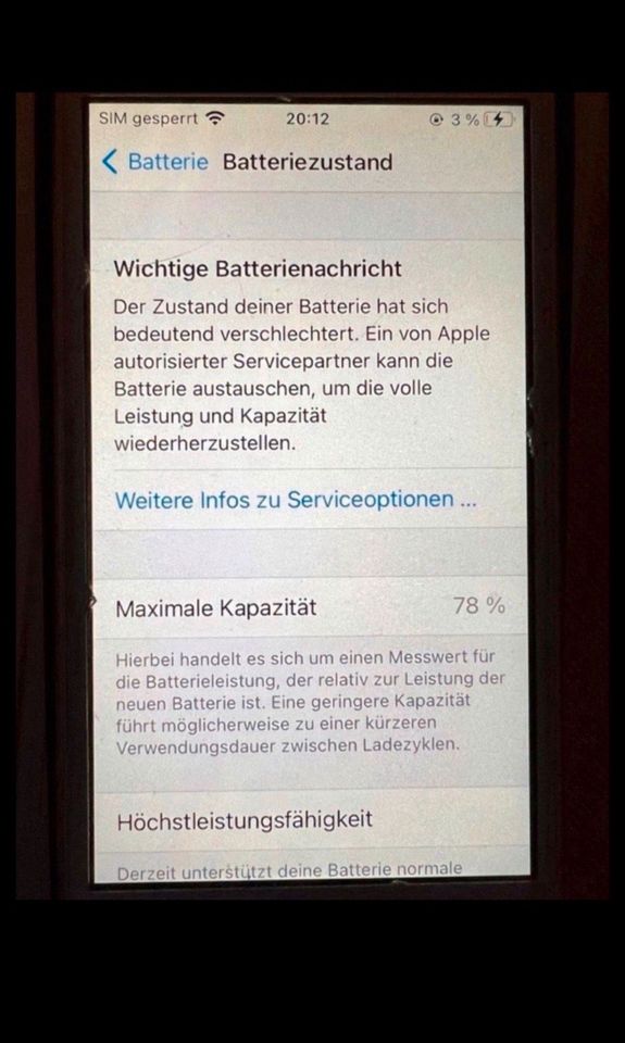 Apple iPhone SE in Roségold und 16GB in Worms
