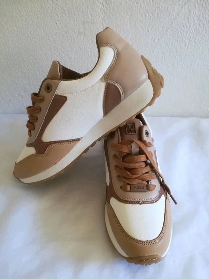 Sneaker MEXX gr. 39 neu Beige - weiß in Pelm