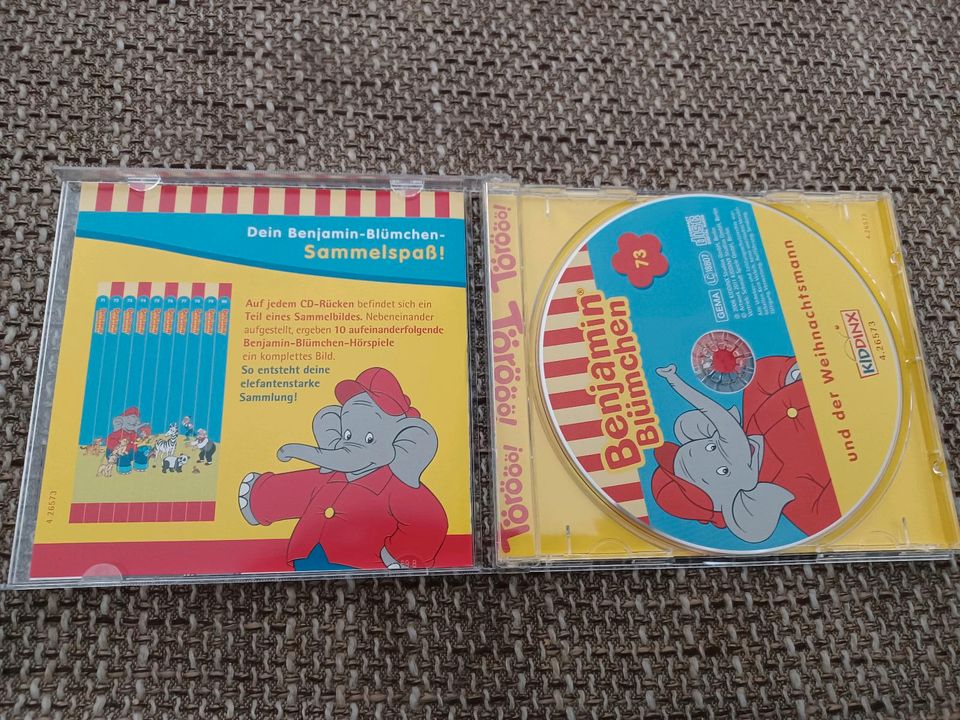 Benjamin Blümchen CD 73 und der Weihnachtsmann Hörspiel in Schkeuditz