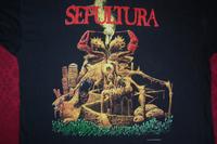 SEPULTURA Tour Shirt 1992 XL Vintage Metal Band Metallica Slayer Niedersachsen - Nordhorn Vorschau