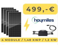 Balkonkraftwerk mit 4 Modulen 1480Wp / 1200 W (drosselbar 800 W) Baden-Württemberg - Zell Vorschau