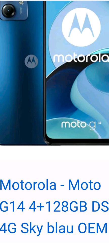 Handy Motorola g14 in Töpen
