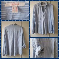 ⭐️WIE NEU⭐️ ESPRIT Bluse blau-weiß Gr 40 Nordrhein-Westfalen - Kirchhundem Vorschau