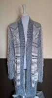 SHEEGO ~Strick-Mantel ~ Kuscheljacke ~ Gr. 48/50 ~ blau-grau gem. Hessen - Schaafheim Vorschau