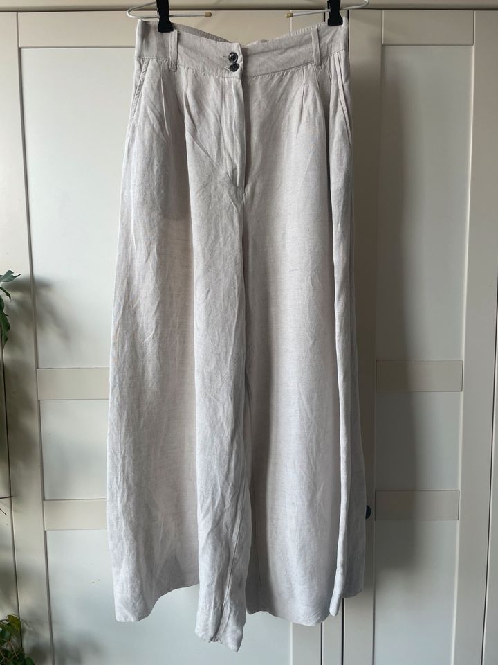 Leinen Hose, H&M, Gr. 38 in Nettetal