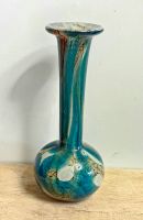 Mdina Glass Malta Vintage Vase türkis 16cm x 7cm  Blumenvase Wandsbek - Hamburg Jenfeld Vorschau