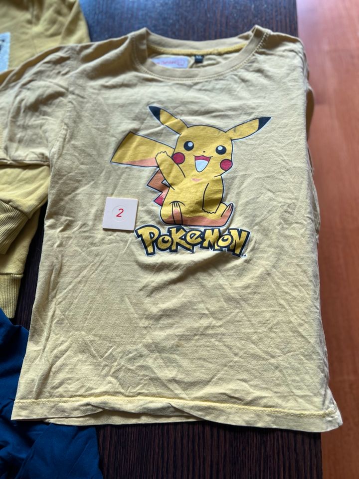 Top!❤️ 134 140 Pokémon Hoodie Kaputzenpullover Shirt Langarmshirt in Hamburg