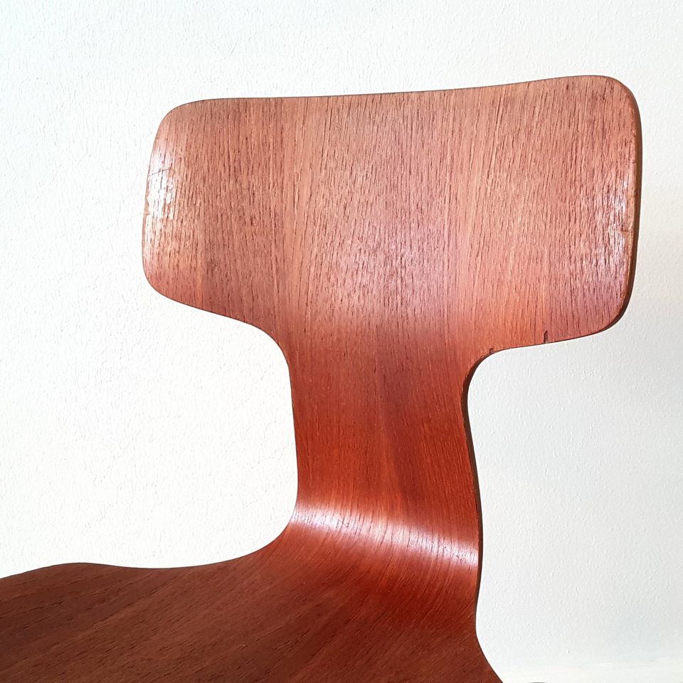 original Arne Jacobsen - Fritz Hansen - Hammerstuhl 3103 Teak TOP in Ellwangen (Jagst)