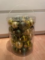 Weihnachten / Weihnachtsbaumschmuck / Kugeln grüntöne aus Glas Bayern - Ebern Vorschau