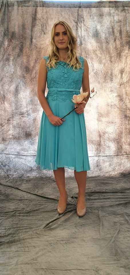 kleid Abendkleid 32 34 38 40 42 44 46 48 50 52 54 56 58 lang kurz in Halle