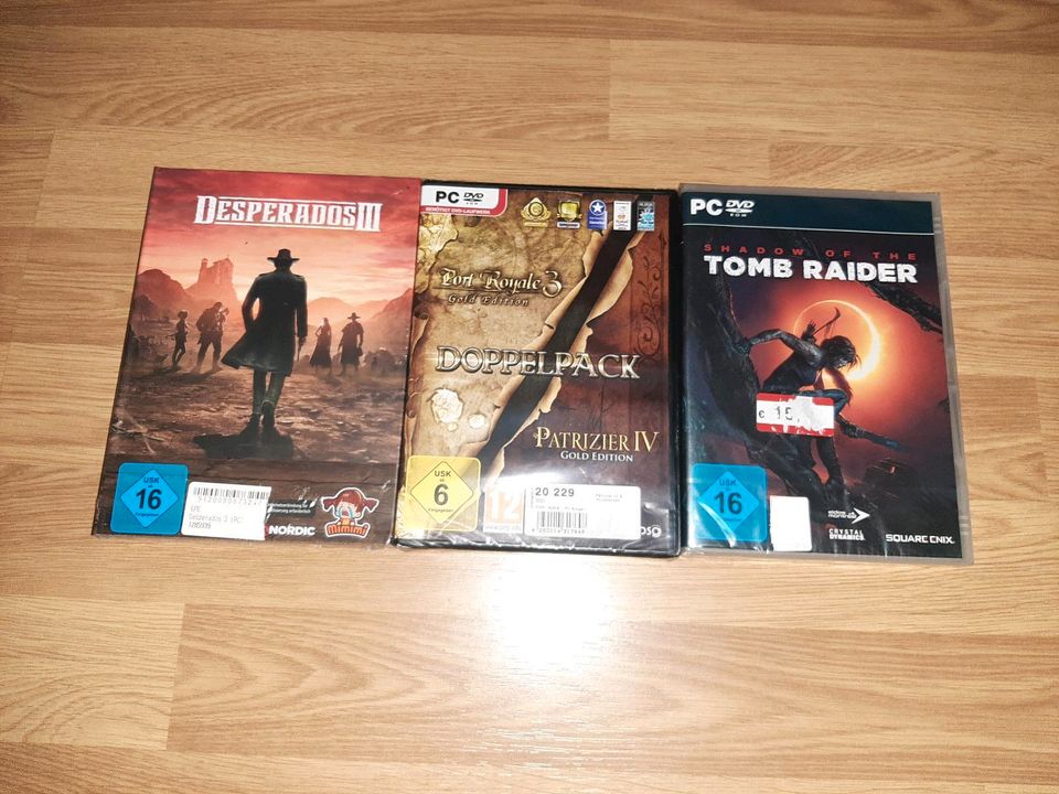 PC GAMES 3 STÜCKE in Küssaberg