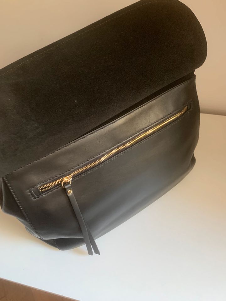 GIANNI CHIARINI Handtasche, Leder, schwarz in Frankfurt am Main