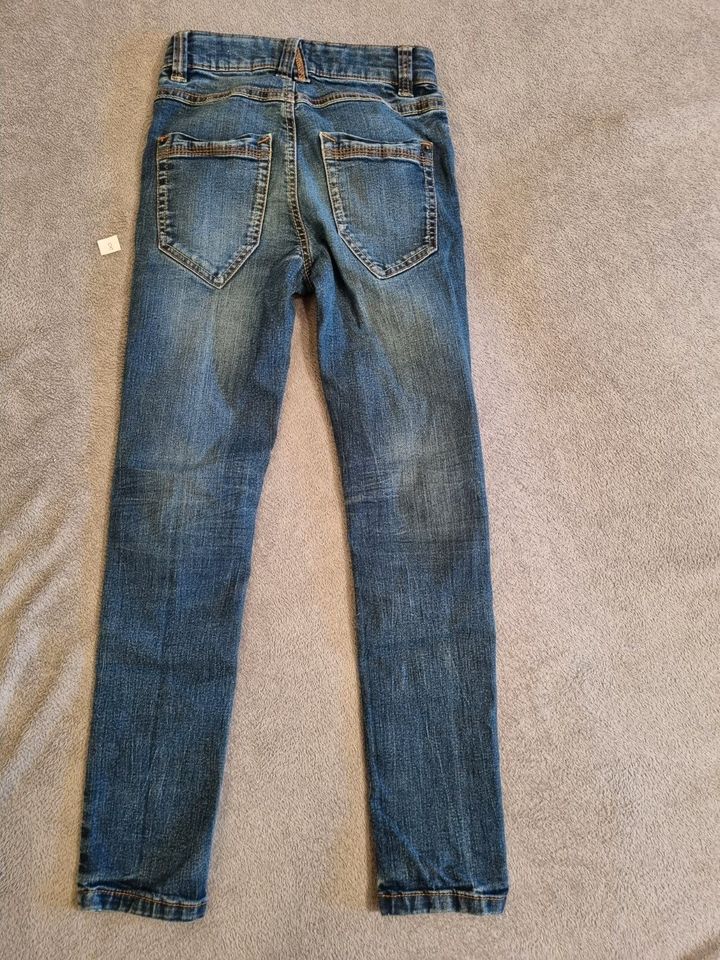 Jeans "S. Oliver"; Gr. 140, slim, blau, "Skinny Seattle" in Riedenheim