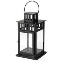 IKEA BORRBY LATERNE KERZE BALKON GARTEN schwarz 28cm DEKO Vahrenwald-List - List Vorschau