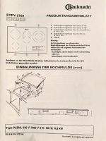 Kochfeld  Ceran  Bauknecht 77cm x 51cm Hessen - Rotenburg Vorschau