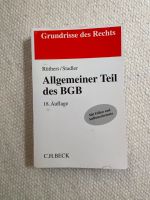 Lehrbuch, Rüthers/ Stadler Allgemeiner Teil des BGB Baden-Württemberg - Freiburg im Breisgau Vorschau