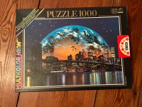 Puzzle 1000 Teile leuchtende Skyline New York Friedrichshain-Kreuzberg - Friedrichshain Vorschau