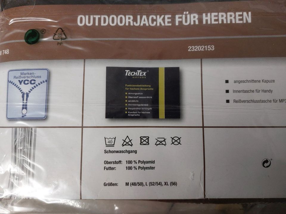 Outdoorjacke für Herren von crane Gr. M 48/50 schwarz in Rosenheim