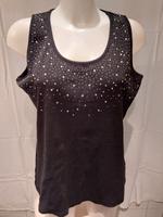 Top schwarz Gr. XL Cindy Crawford Strass Glitzer Party Baden-Württemberg - Bretzfeld Vorschau