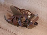 Gabor Sandaletten ❗️Leder Riemchen Sandalen Hessen - Merenberg Vorschau
