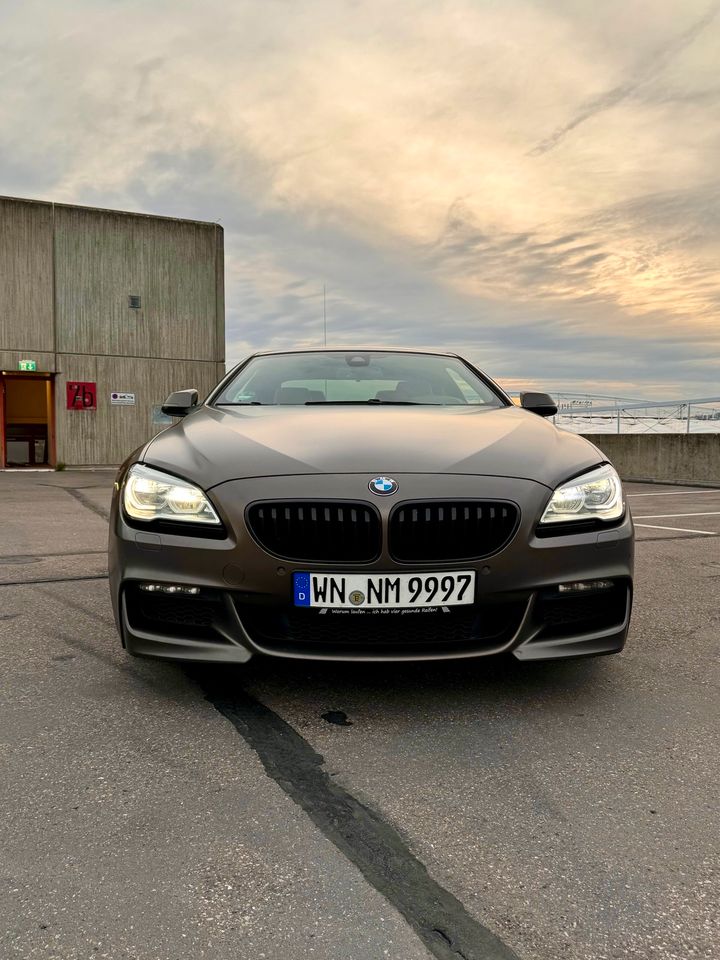 BMW 640 mieten! Sportwagenvermietung Stuttgart | Hochzeitsauto in Stuttgart