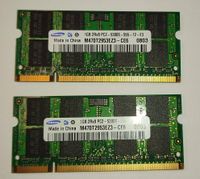 2x 1GB DDR2 SODIMM / 200 Pin / Notebook - Laptop / SAMSUNG Bayern - Pfaffenhofen a.d. Ilm Vorschau