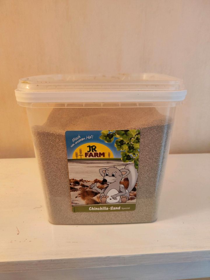 JR Farm Chinchilla Sand 4kg / Hamster / Rennmäuse in Münzenberg