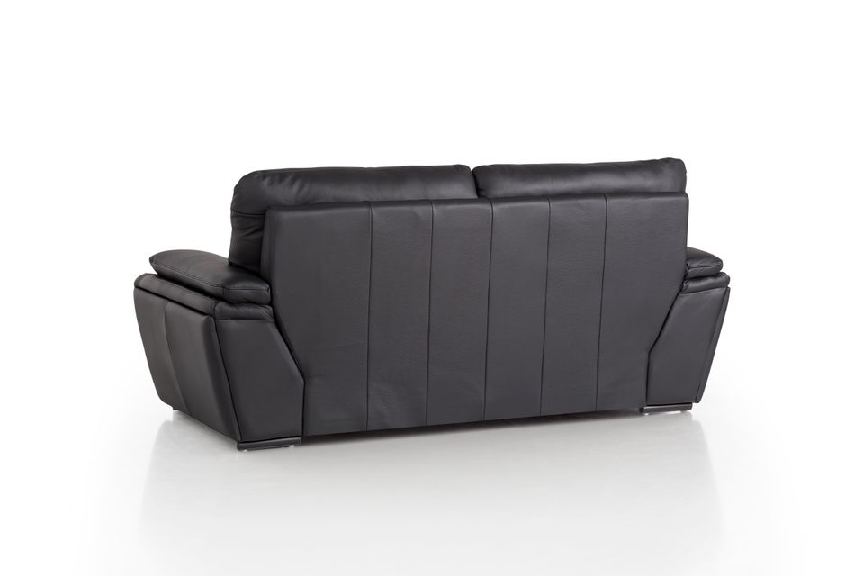 Sofa Couch schwarz 3-Sitzer 2-Sitzer BRANDY in Melle