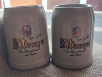 Bierkrug 2x Bitburger Hessen - Rodgau Vorschau