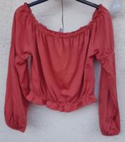 Süße leichte Carmen Bluse / Shirt Gr. 44-46 teracotta AMISU Bayern - Steinhöring Vorschau