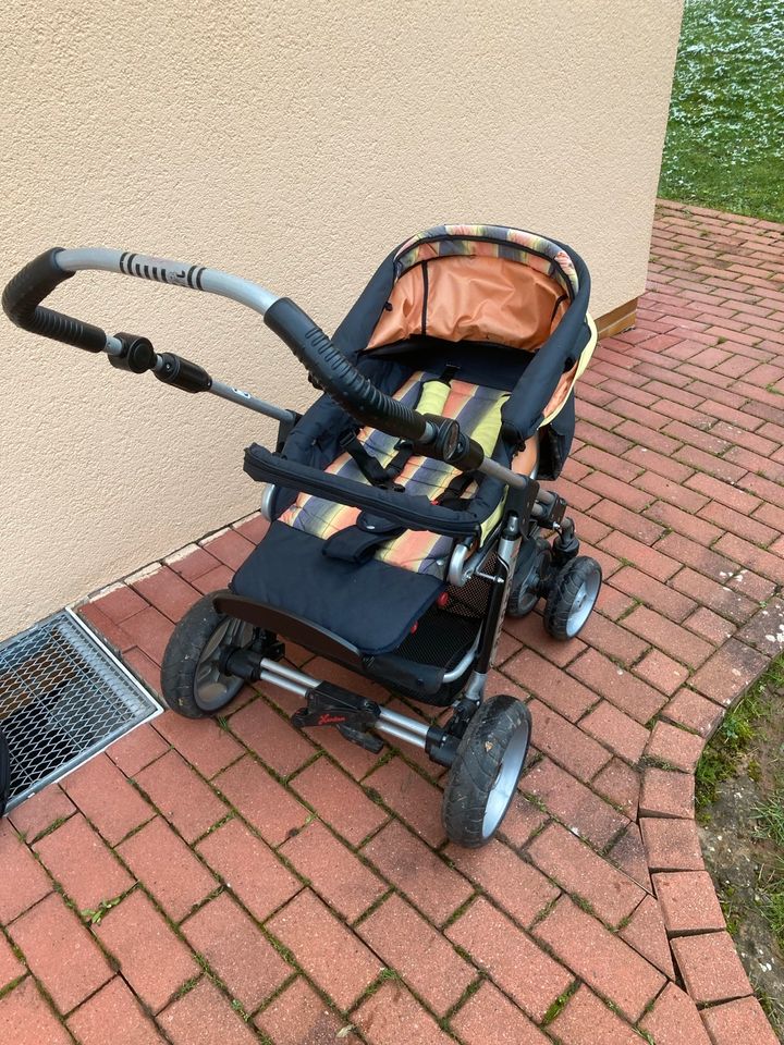 Hartan Racer Kombi Kinderwagen Buggy in Gemünden (Wohra)