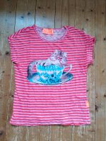 Emily van den Bergh T-Shirt M rot rosa gestreift Perlen Bayern - Hersbruck Vorschau