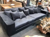 Big Sofa XXL Couch Polstergarnitur Garnitur Samtoptik Anthrazit Neustadt - Hohentor Vorschau