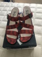 Sandalen Betty Barclay Leder Rot Gr 7 (40) inkl Versand Hamburg-Mitte - Hamburg Billstedt   Vorschau