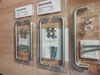 5 IKEA Küchengriffe „Bagganäs“ / Edelstahl / Grau / 143mm Pankow - Weissensee Vorschau