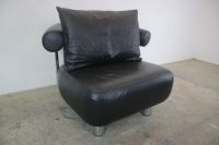 Designer Lounge Sessel von HUMMEL Einsitzer Sofa Schwarz Leder Friedrichshain-Kreuzberg - Kreuzberg Vorschau