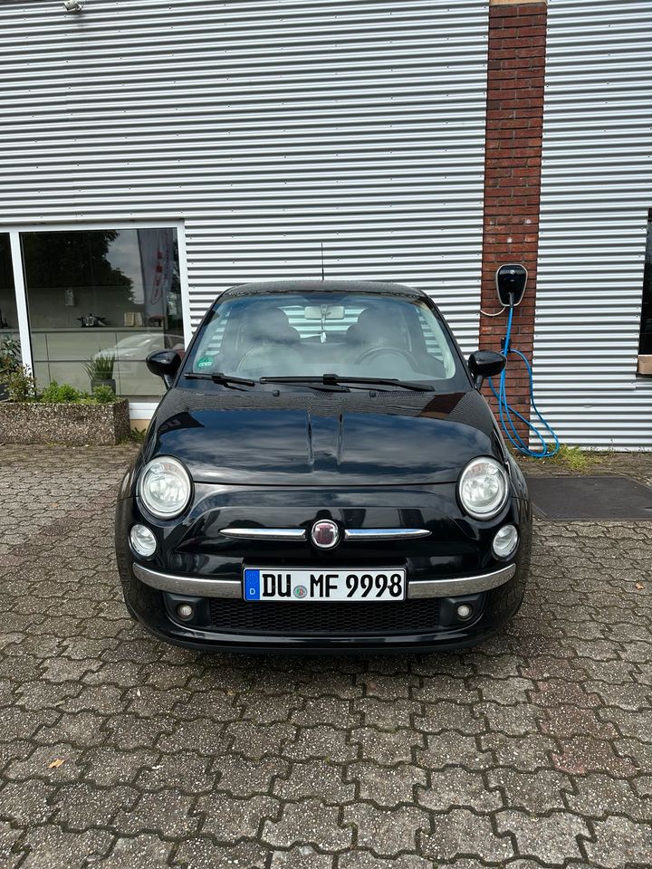 Fiat 500C schwarz in Moers