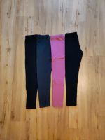 Neue Leggings 3er Set Gr. 146 schwarz grau pink Bayern - Garmisch-Partenkirchen Vorschau