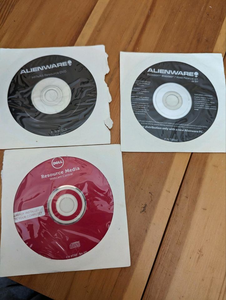 Alienware m17 R3 Recovery DVD Disc in Düsseldorf