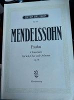 PAULUS/ Mendelssohn / Klavierauszug Hannover - Vahrenwald-List Vorschau