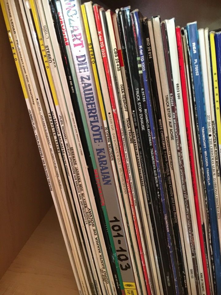 Schallplatten Sammlung in Finsing