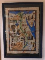 Ägypten Nil auf Papyrus gerahmt Rheinland-Pfalz - Koblenz Vorschau