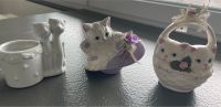 3 niedliche Katzen aus Porzellan Baden-Württemberg - Loffenau Vorschau