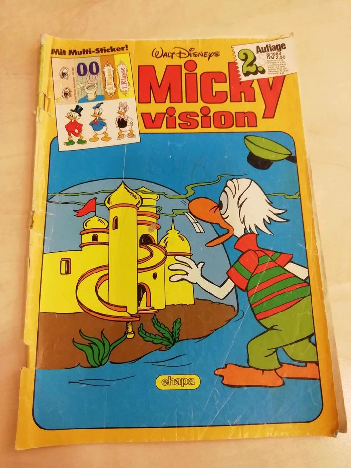 Fund Comics Donald Duck Sonderheft Micky Vision Poster Tom&Jerry in Rödersheim-Gronau