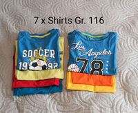 7 x Kinder Shirts Gr. 116 Nordrhein-Westfalen - Brilon Vorschau