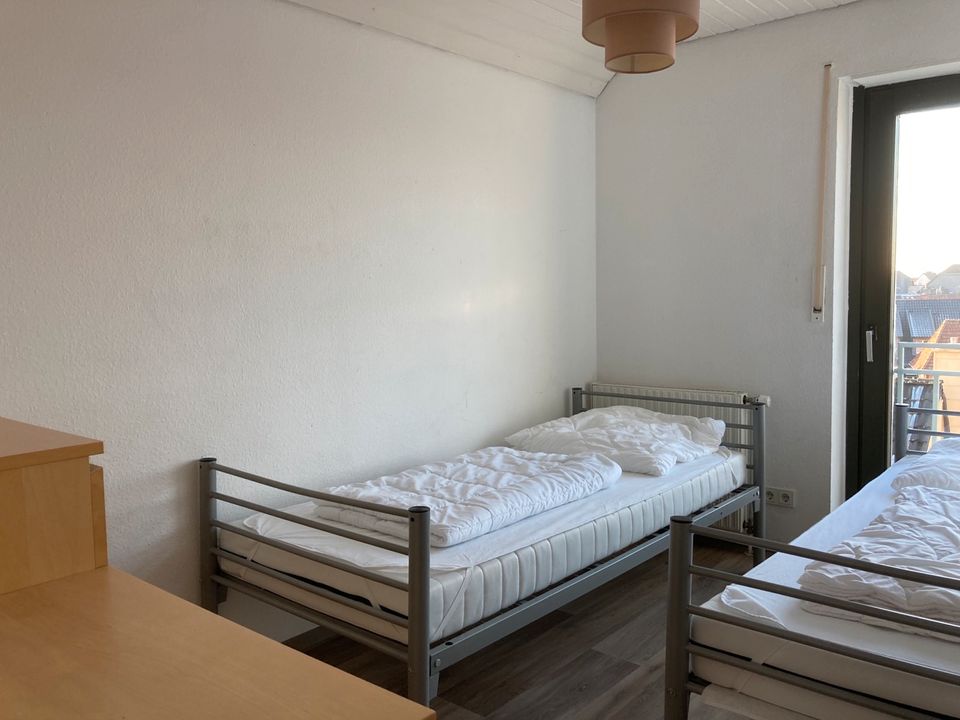 gepflegte Wohnung, bis 4 Personen, 600 m zum LAFP, frei Juni/Juli in Selm