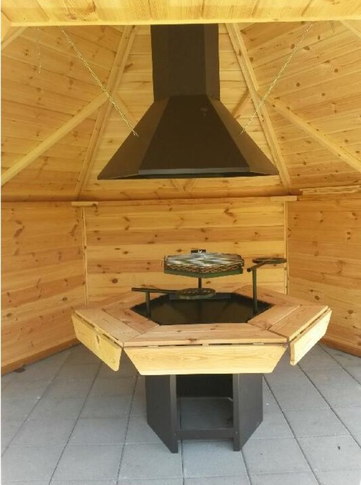 Kota Gartenhaus Camping Dach Grill Hütte Haus Ferien Pension in Stein-Bockenheim