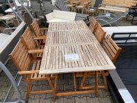 Tisch Stühle 6er Set Holz Garten Terrasse Outdoor Möbel UVP 1129€ Hessen - Alsfeld Vorschau